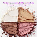 GlowFusion – Paleta Multifuncional Que Ilumina, Bronzeia e Realça o Rosto em Segundos