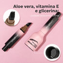 LamiBrow - Caneta de Sobrancelha Tint e Pó Que Preenche Falhas com Fios Realistas e Efeito Laminado em Segundos (Oferta Exclusiva)
