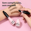 LamiBrow - Caneta de Sobrancelha Tint e Pó Que Preenche Falhas com Fios Realistas e Efeito Laminado em Segundos (Oferta Exclusiva)